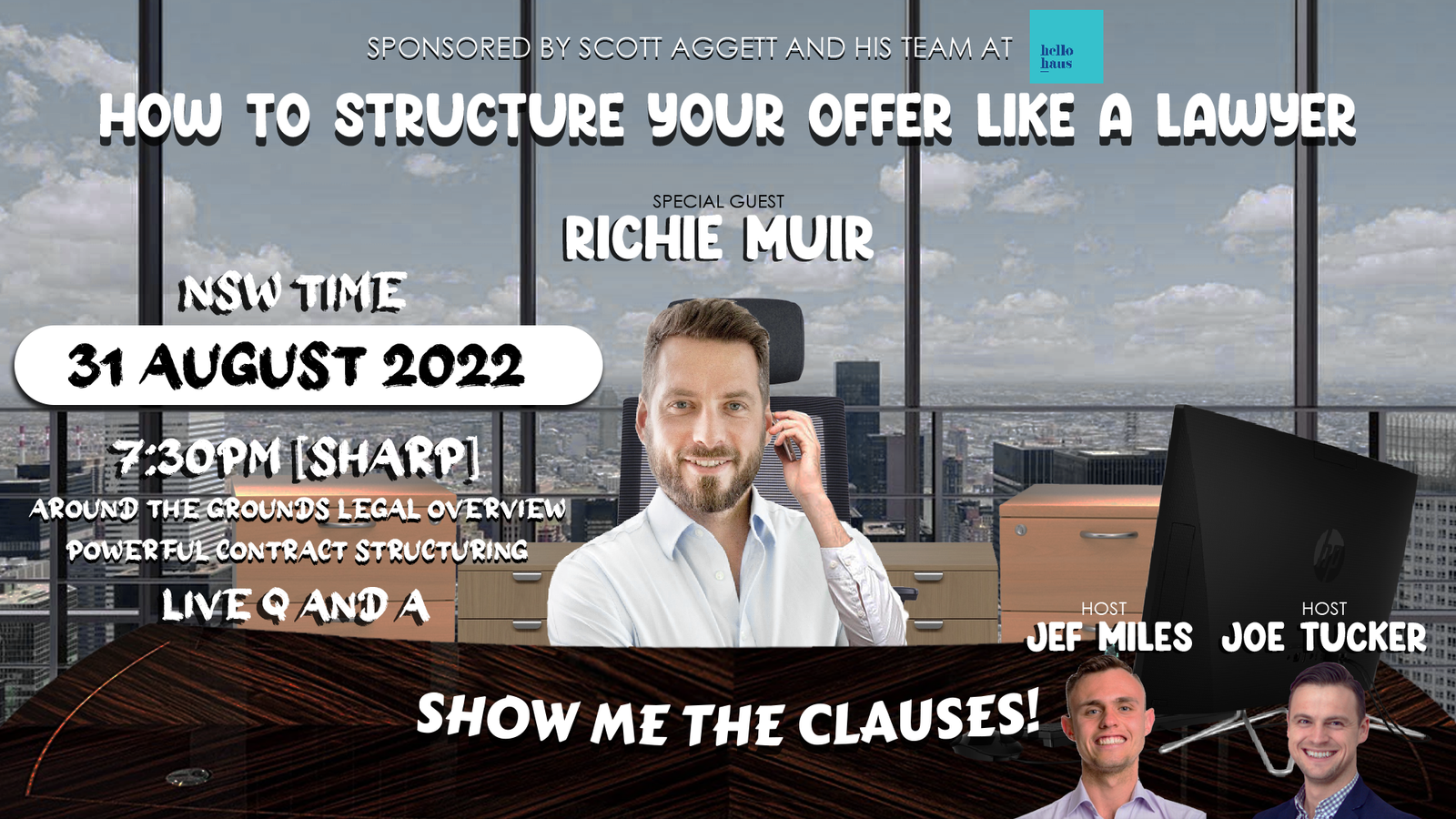 How to Structure Your offer like a Lawyer - Richie Muir